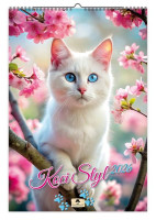 Kalendarz A3 v.5 Koci styl Pan Kalendarzyk